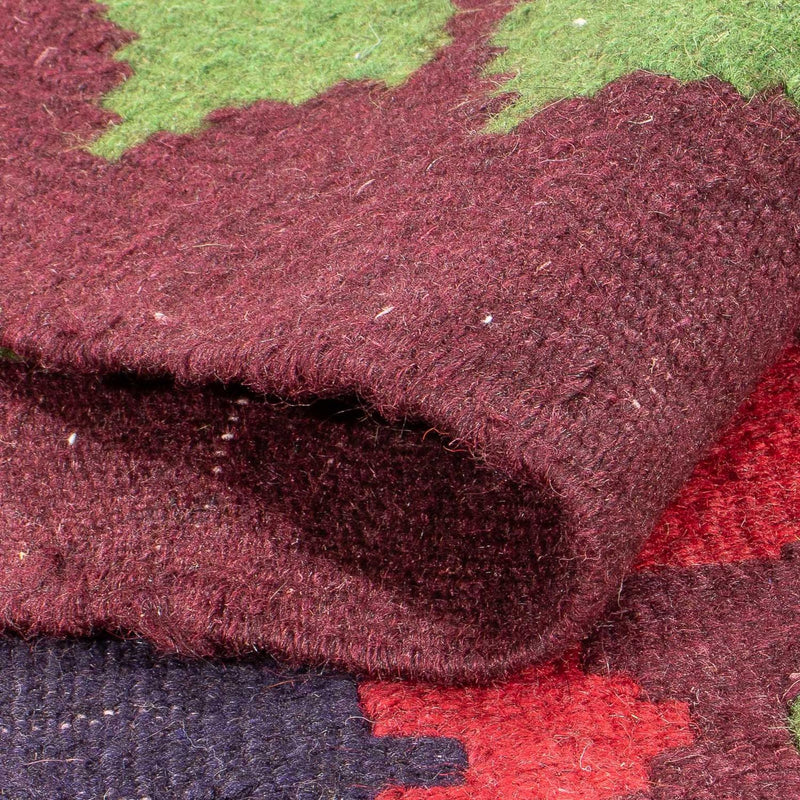 Tapis de couloir Tapis Kelim - Vieux - 275 x 110 cm - multicolore