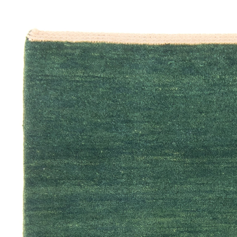 Tapis Gabbeh - Persan - 146 x 95 cm - vert foncé