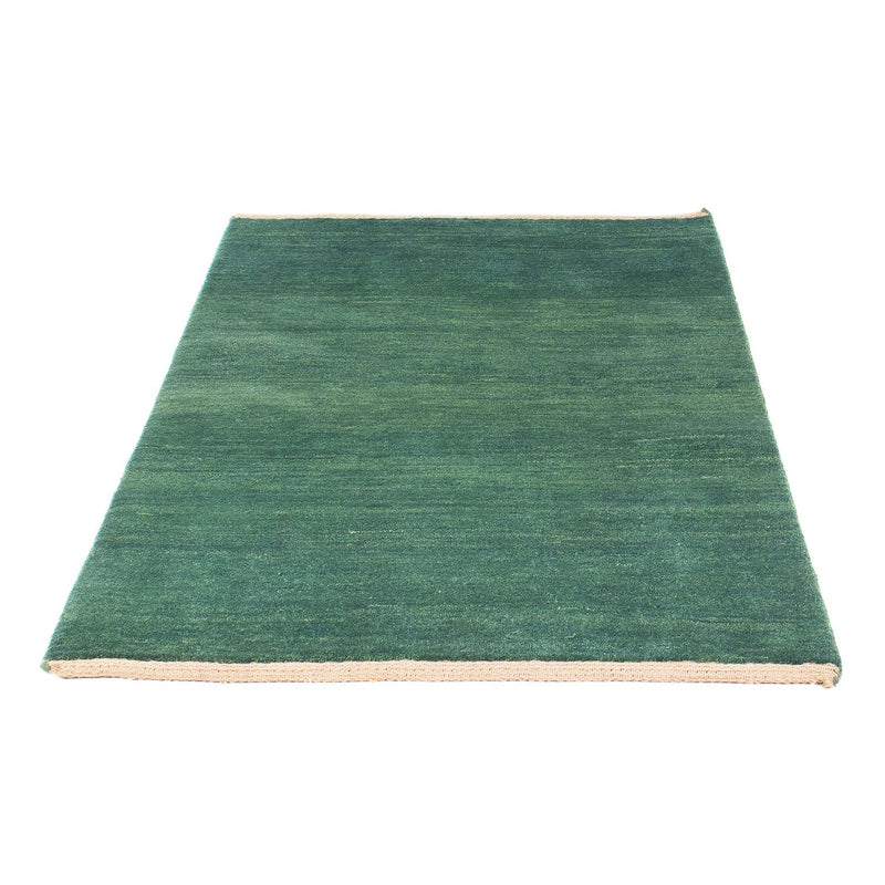 Tapis Gabbeh - Persan - 146 x 95 cm - vert foncé