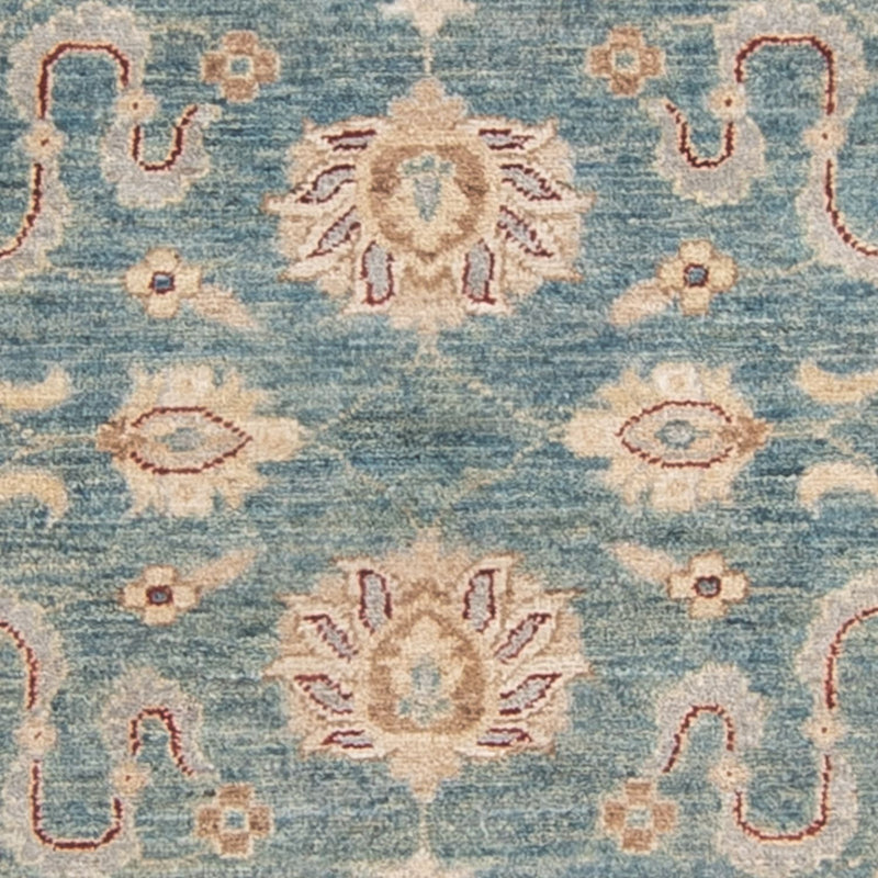 Läufer Ziegler - 194 x 78 cm - türkis
