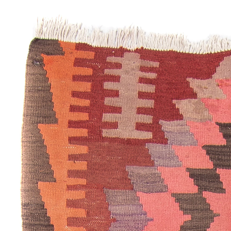 Tapis de couloir Tapis Kelim - Vieux - 270 x 110 cm - multicolore