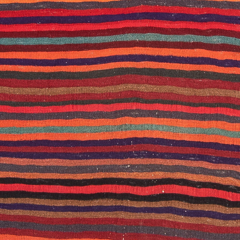 Tapis de couloir Tapis Kelim - Vieux - 300 x 122 cm - multicolore