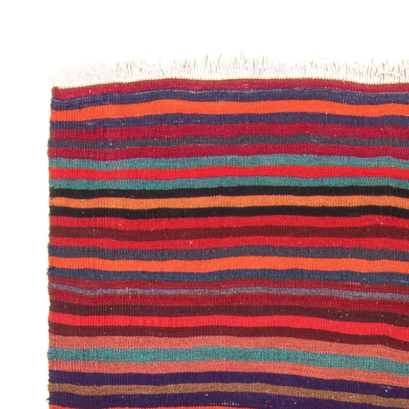Tapis de couloir Tapis Kelim - Vieux - 300 x 122 cm - multicolore