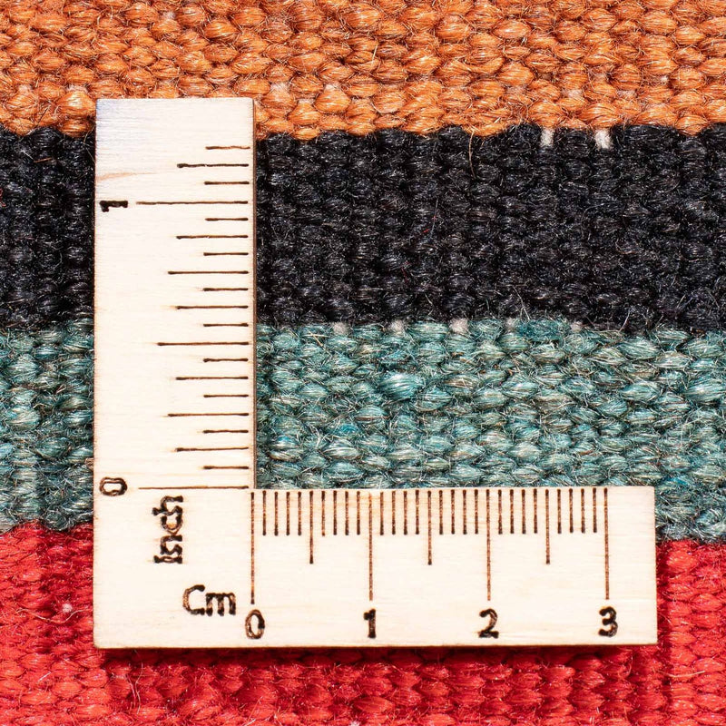 Tapis de couloir Tapis Kelim - Vieux - 300 x 122 cm - multicolore