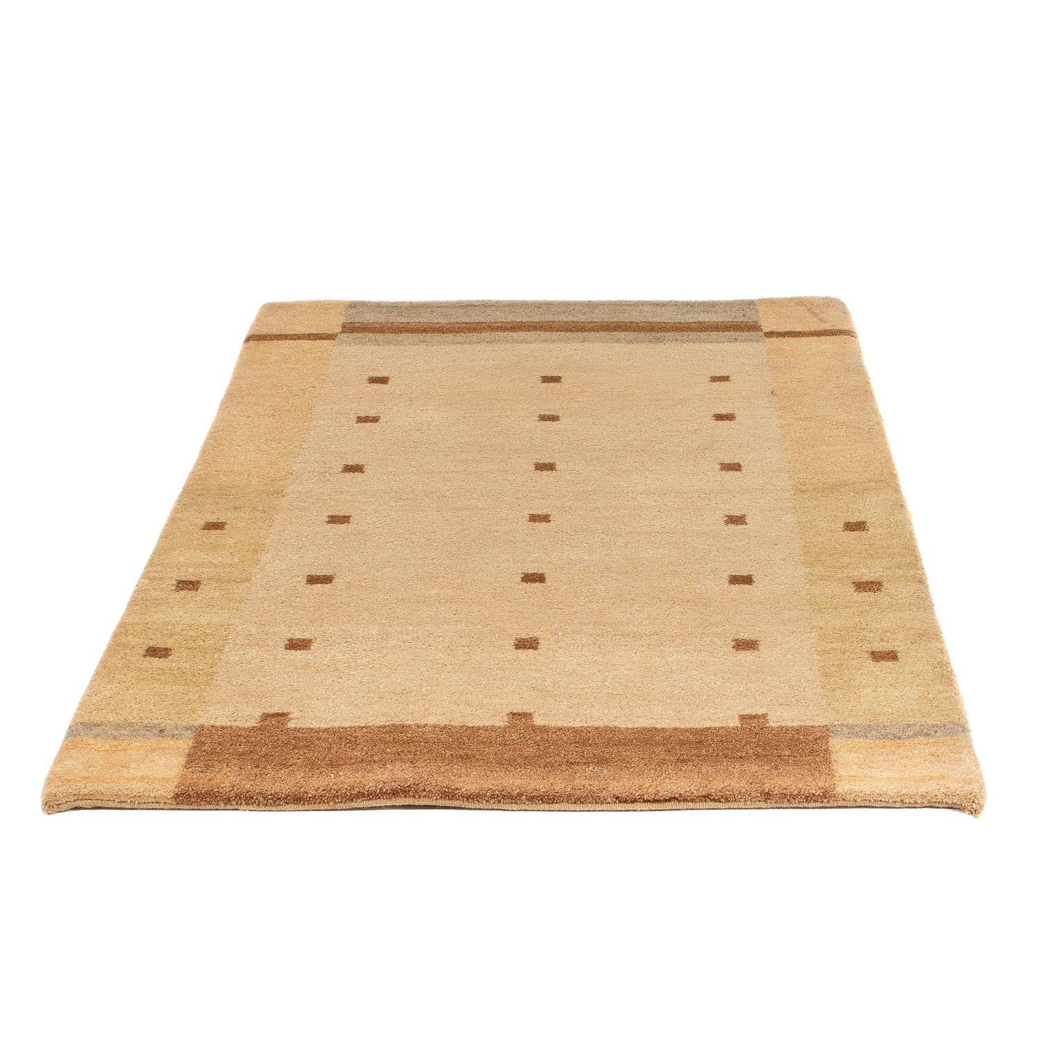 Tapis Gabbeh - Indus - 158 x 105 cm - beige