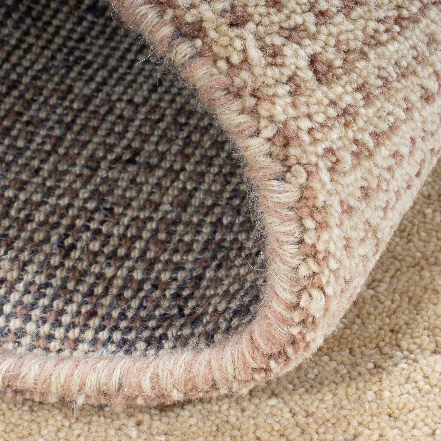 Tapis Gabbeh - Indus - 160 x 90 cm - beige