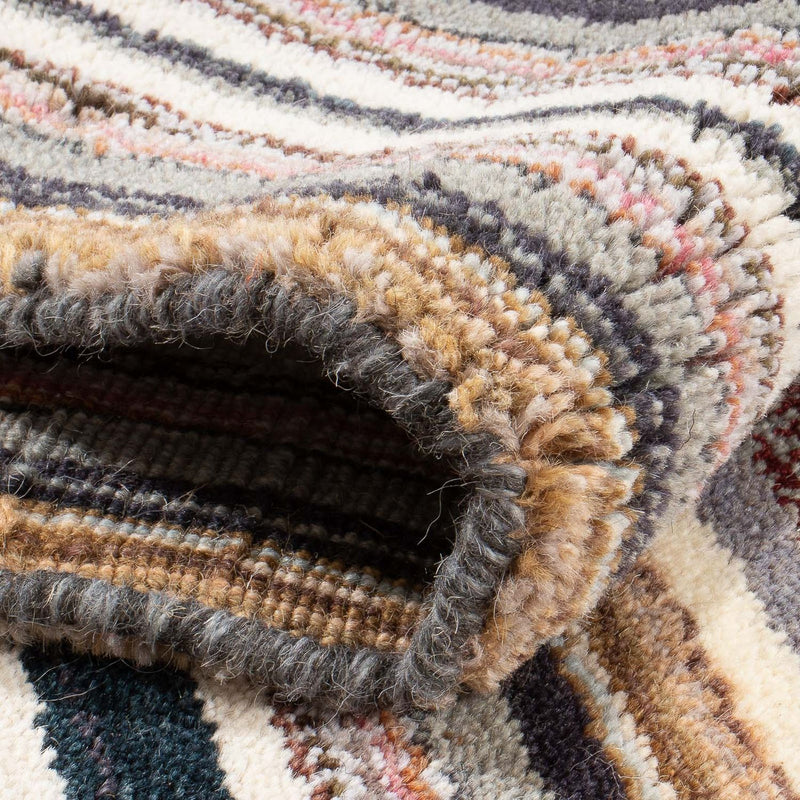 Tapis Gabbeh - Loribaft Softy - 160 x 90 cm - multicolore