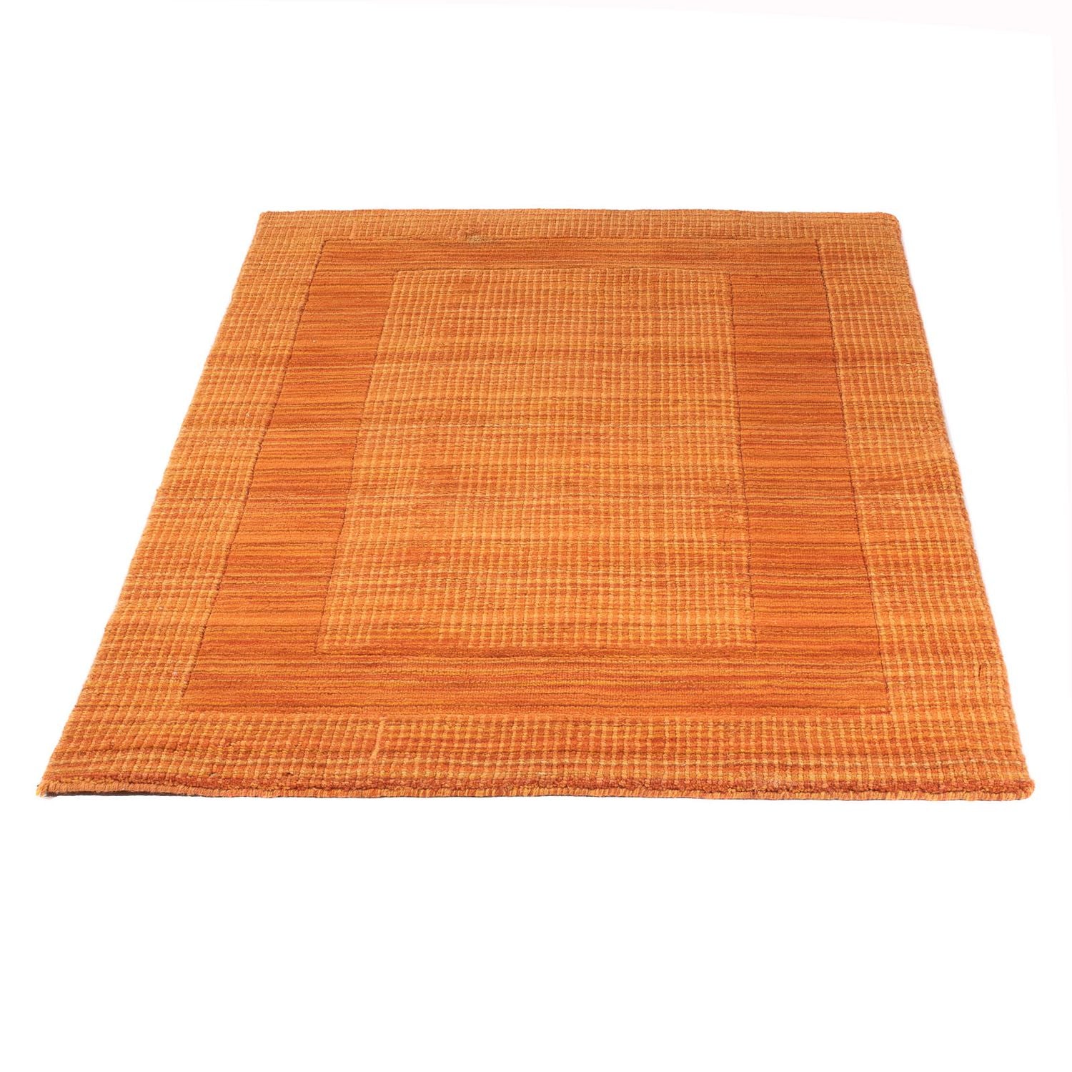 Tapis Gabbeh - Loribaft Softy - 151 x 92 cm - orange