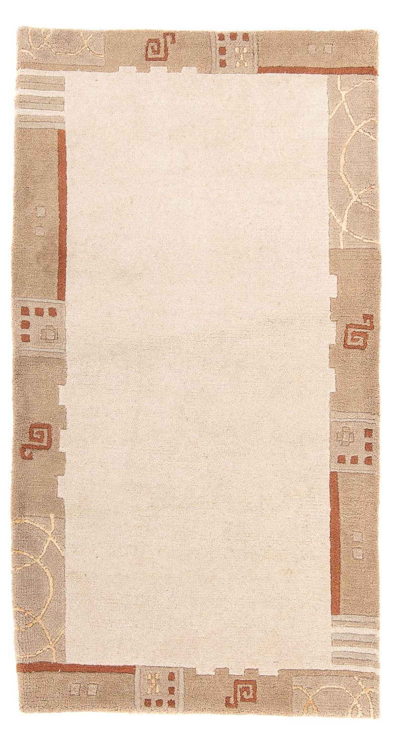 Tapis Népalais - 150 x 80 cm - beige