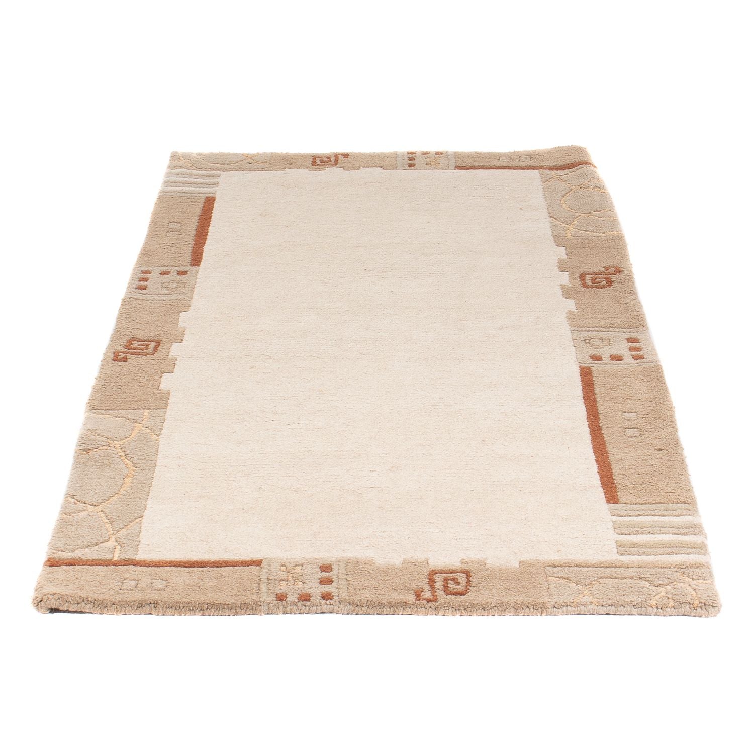 Tapis Népalais - 150 x 80 cm - beige