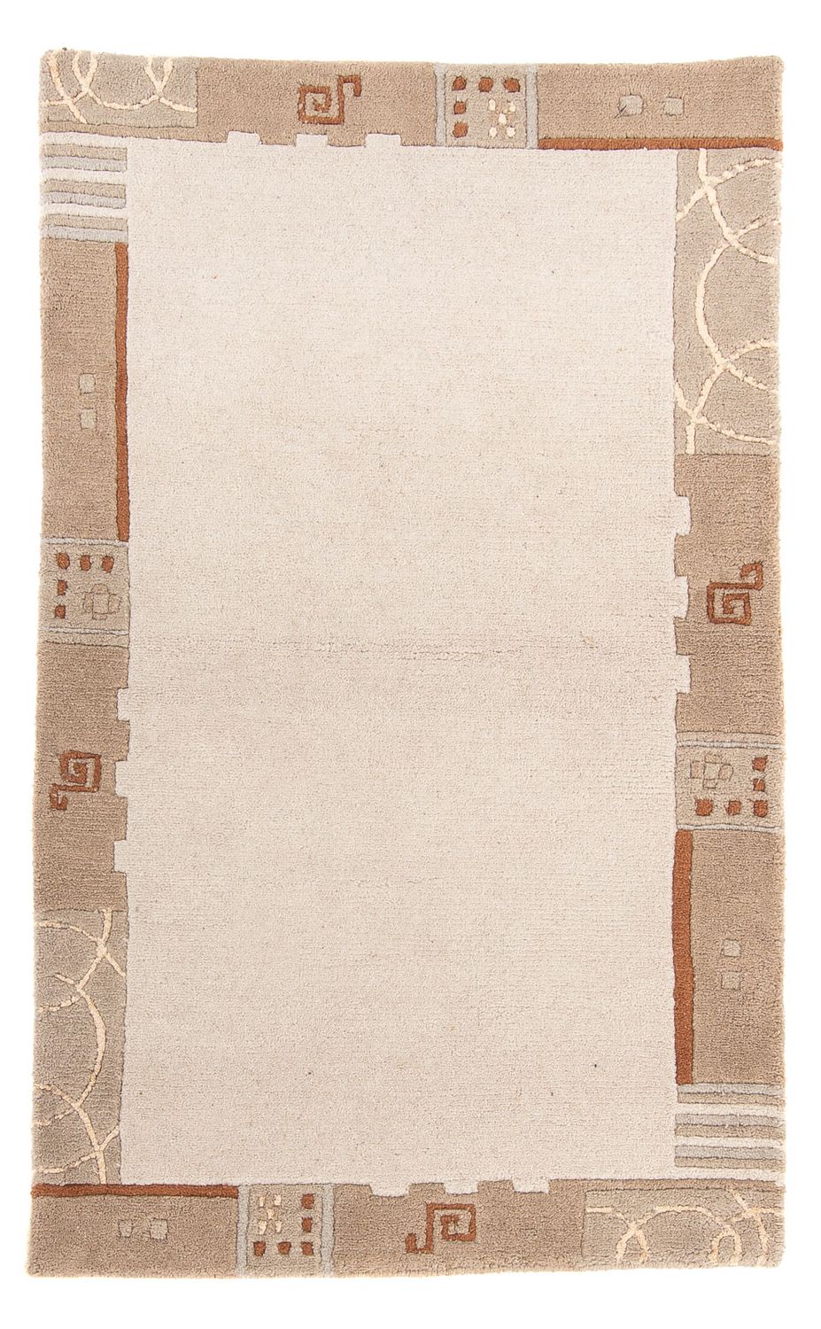 Tapis Népalais - 150 x 80 cm - beige