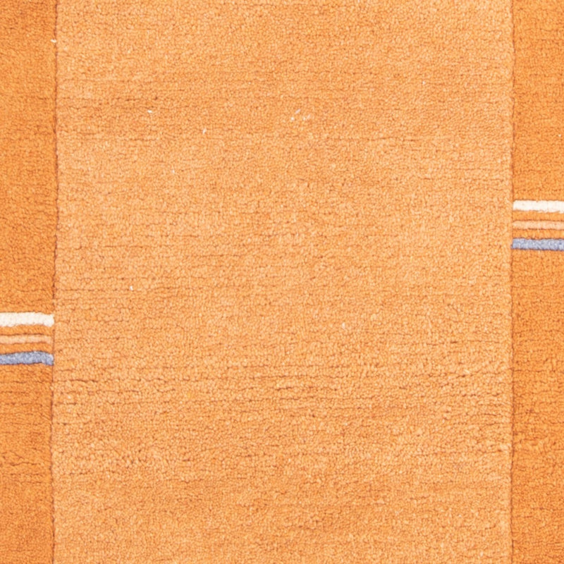 Tapis Népalais - 140 x 70 cm - orange