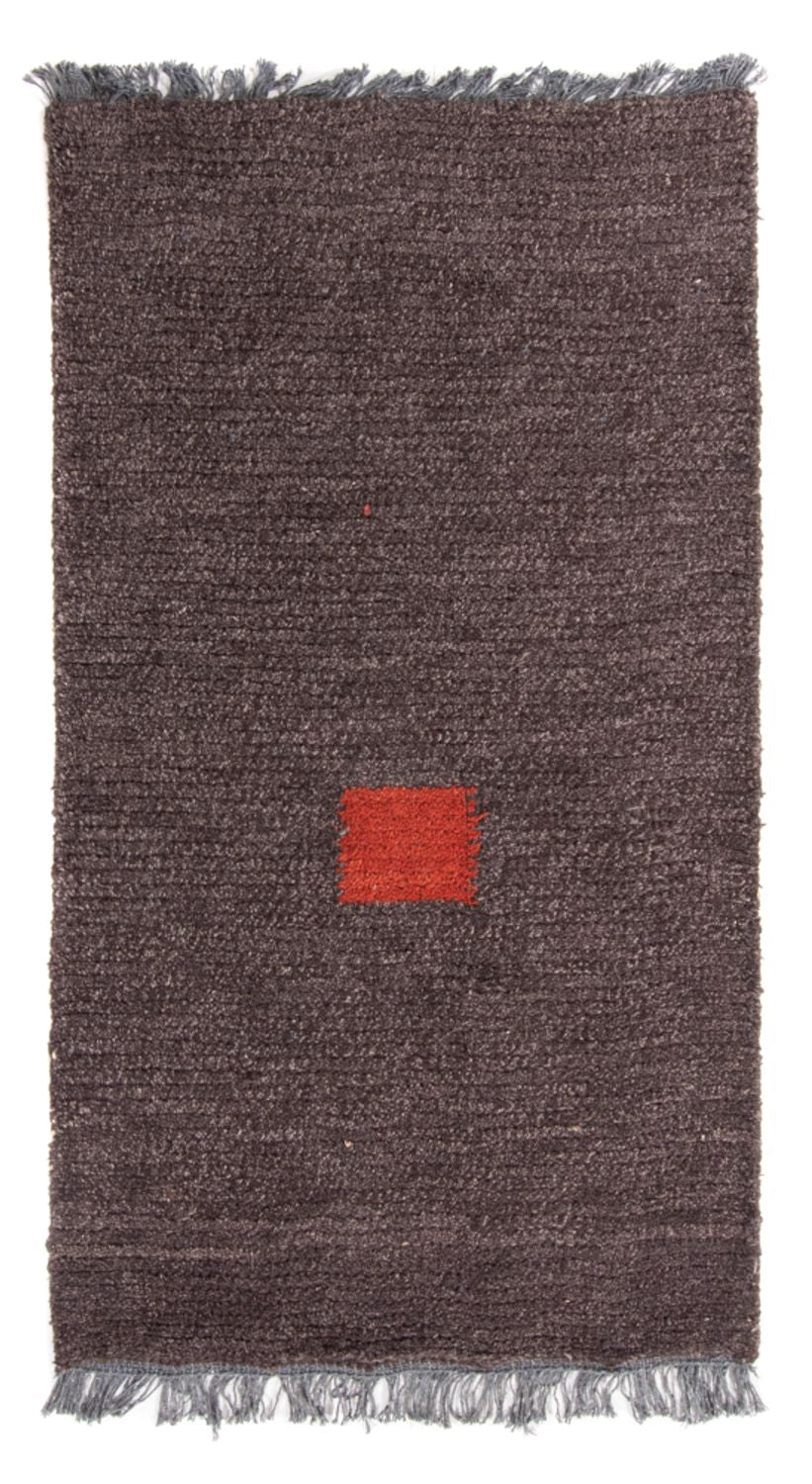 Tapis Népalais - 140 x 70 cm - gris