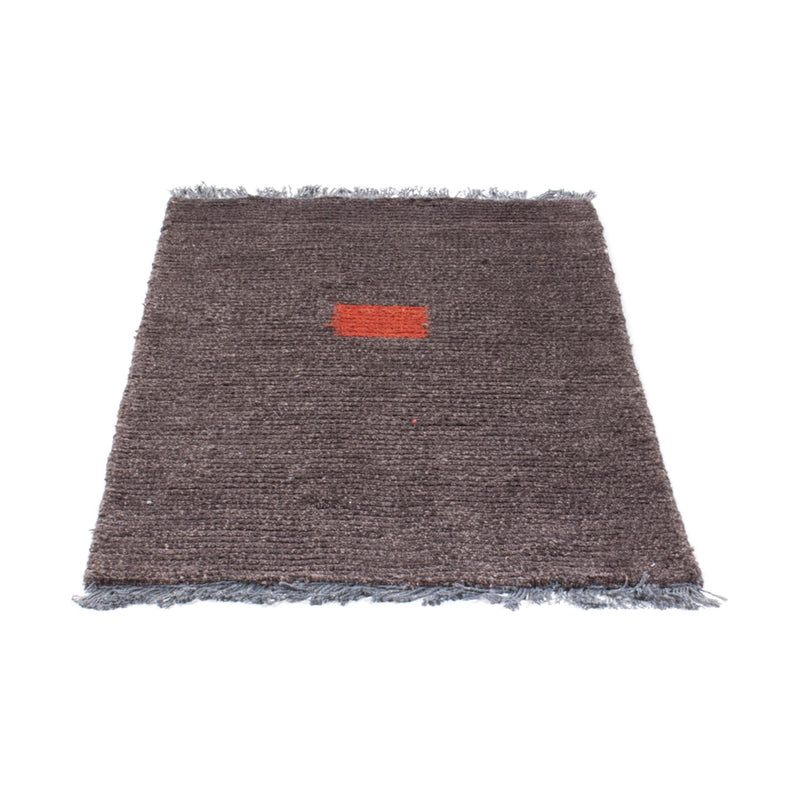 Tapis Népalais - 140 x 70 cm - gris