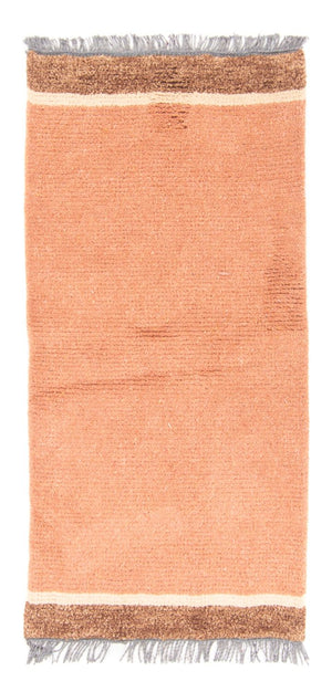 Tapis Népalais - 140 x 70 cm - saumon