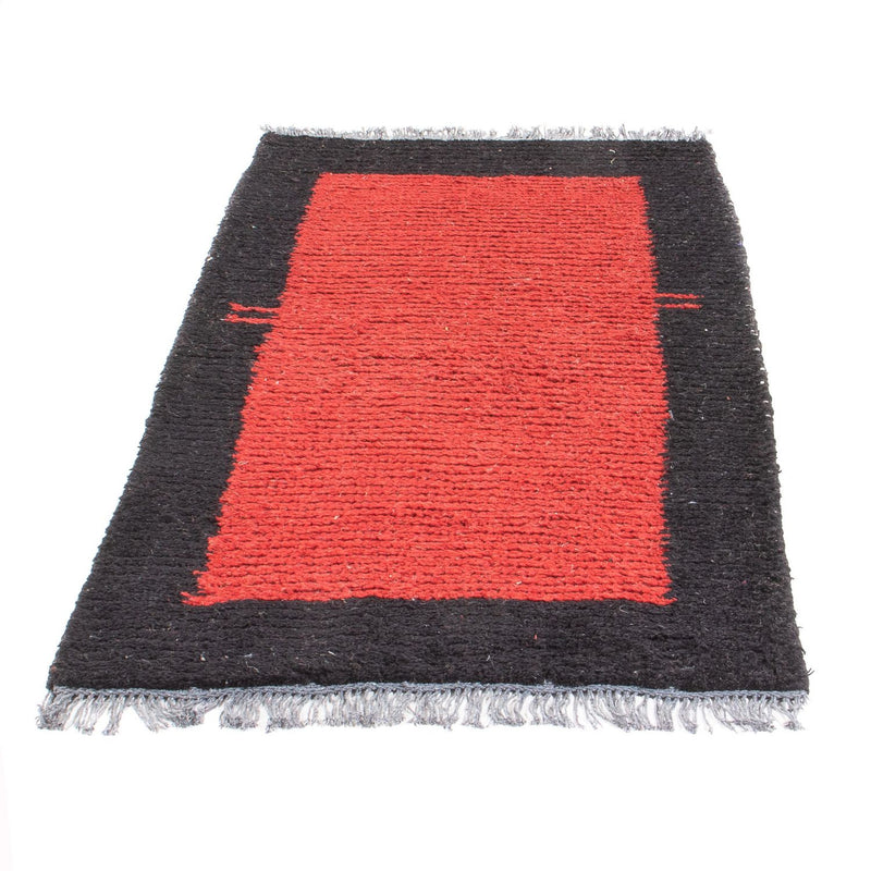 Tapis Népalais - 140 x 70 cm - rouge