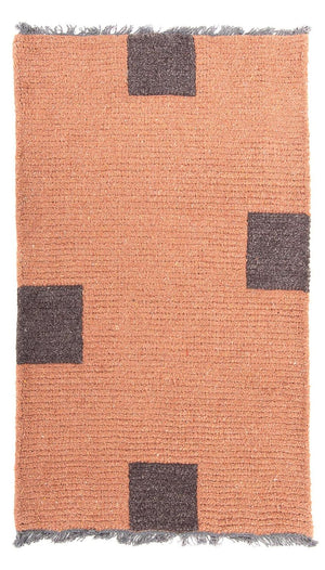 Tapis Népalais - 140 x 70 cm - saumon