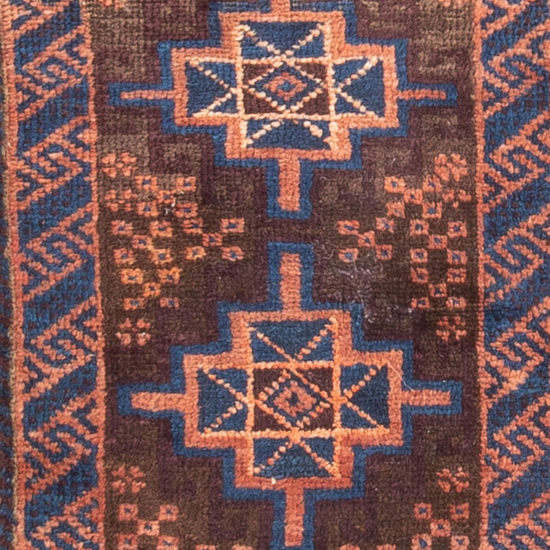 Tapis Belutsch - 103 x 58 cm - marron