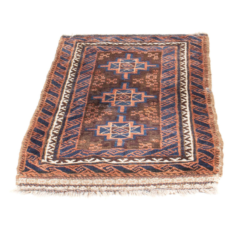 Tapis Belutsch - 103 x 58 cm - marron
