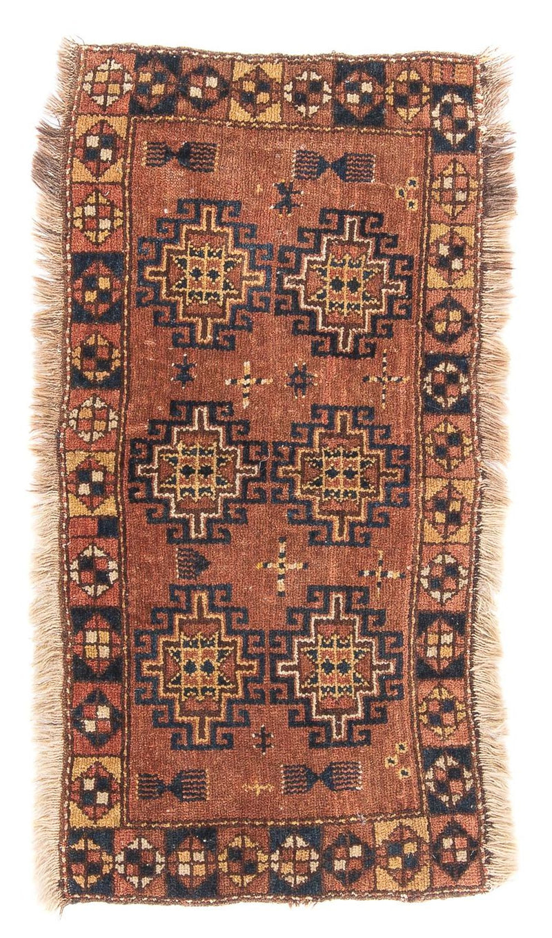 Tapis Belutsch - 105 x 60 cm - marron