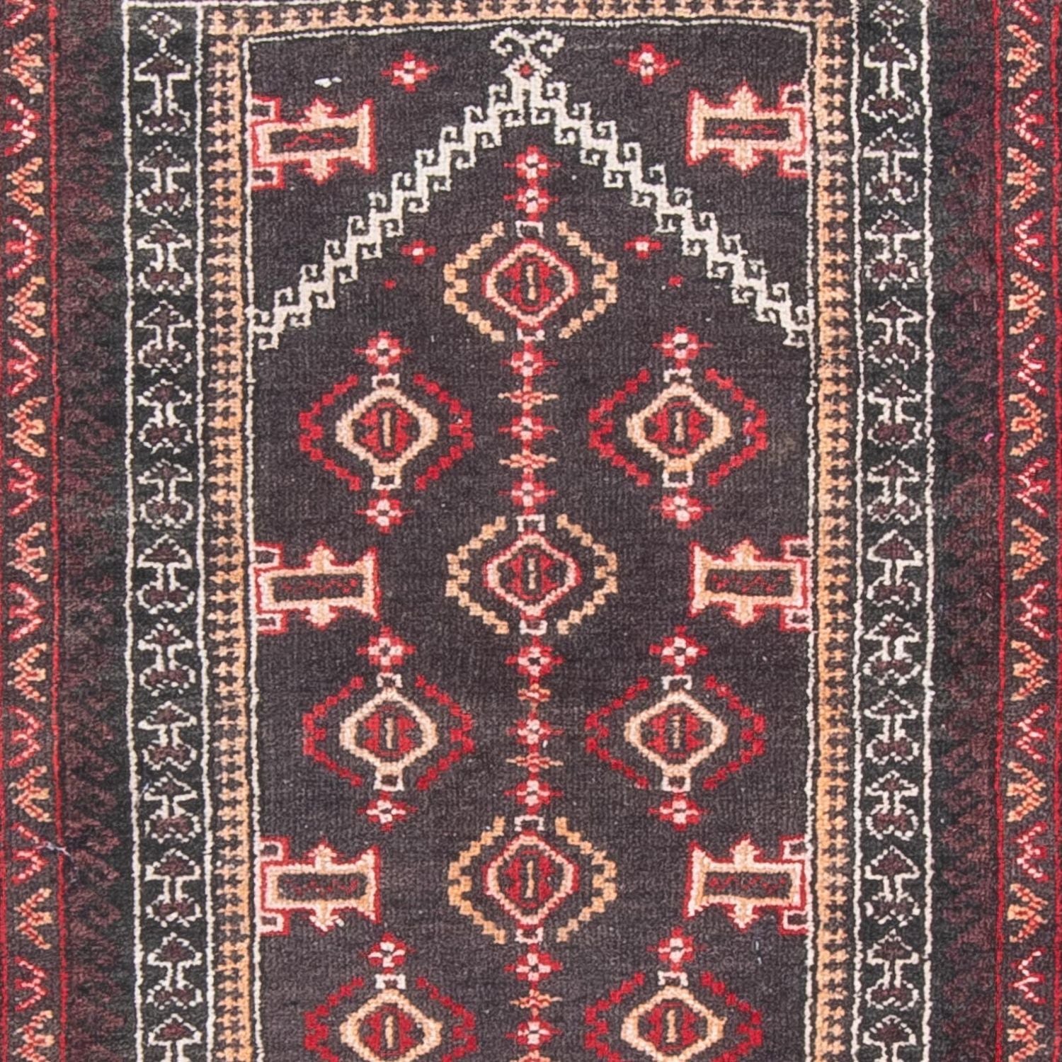 Tapis Belutsch - 136 x 90 cm - multicolore