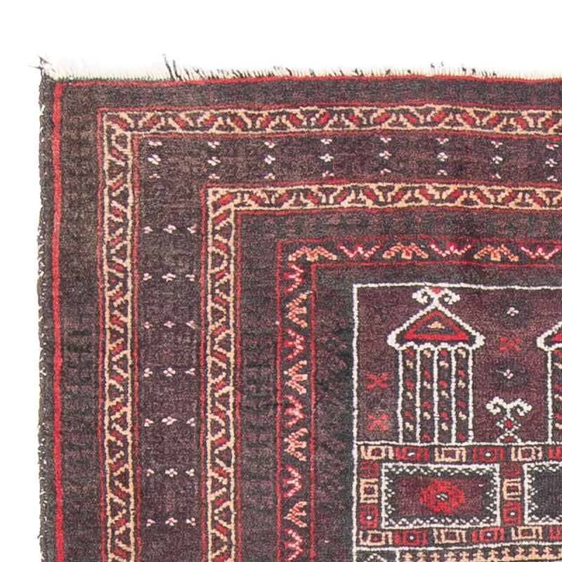 Tapis Belutsch - 136 x 90 cm - multicolore