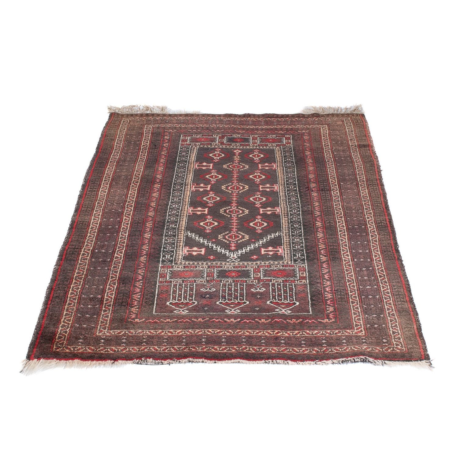 Tapis Belutsch - 136 x 90 cm - multicolore
