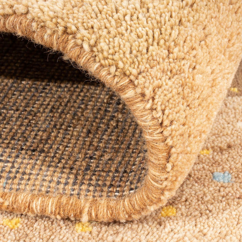 Tapis Gabbeh - Indus - 184 x 120 cm - beige
