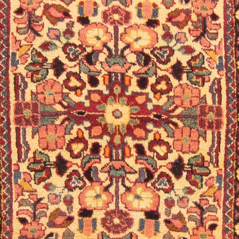 Tapis de couloir Tapis persan - Nomadic - 205 x 75 cm - jaune