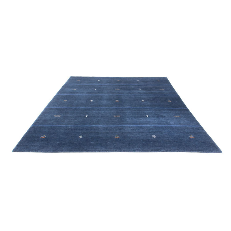 Tapis Gabbeh - Loribaft Softy - 240 x 174 cm - bleu foncé