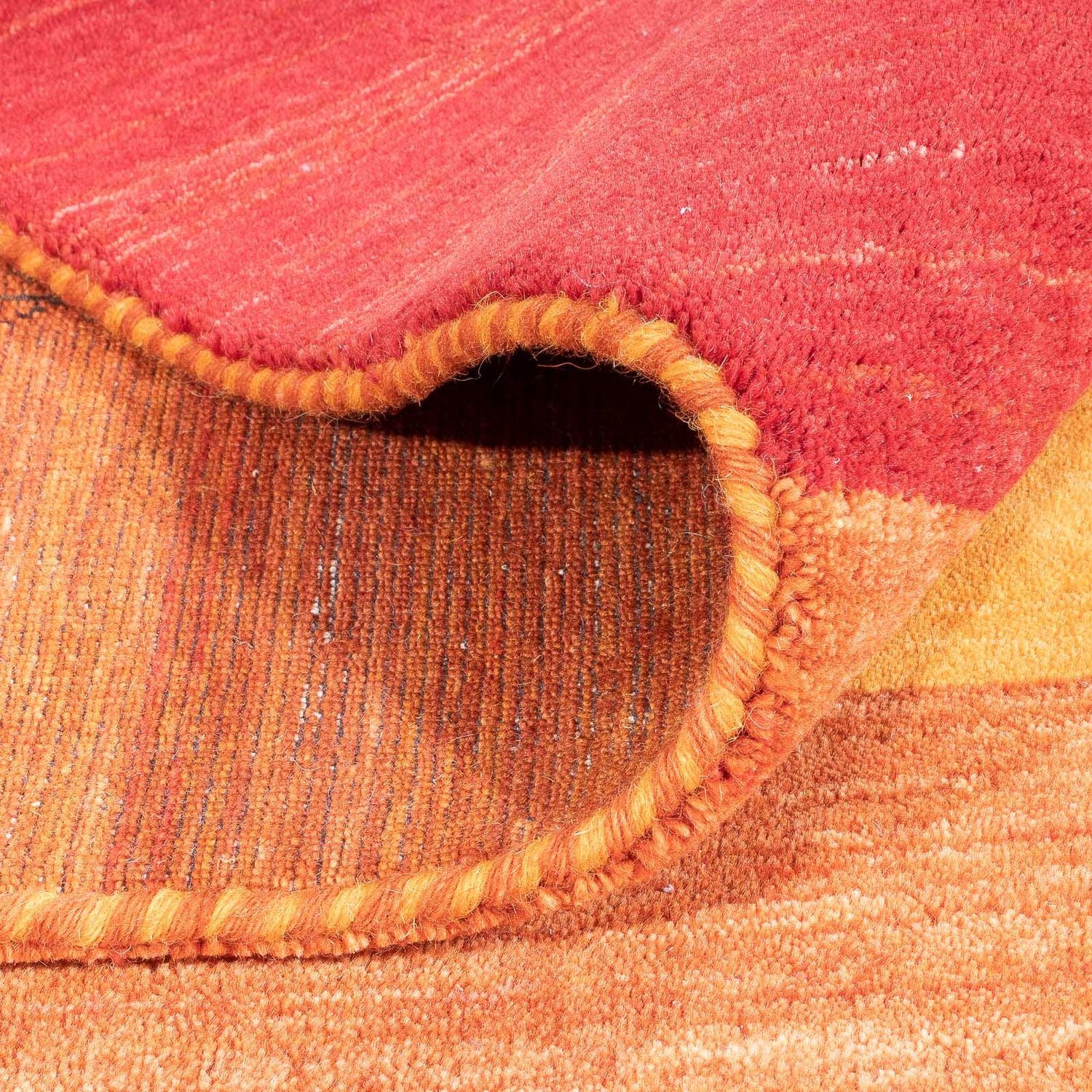 Tapis Gabbeh - Loribaft Softy - 242 x 168 cm - multicolore