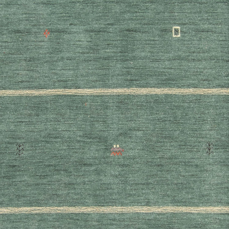 Tapis Gabbeh - Loribaft Softy - 250 x 200 cm - vert