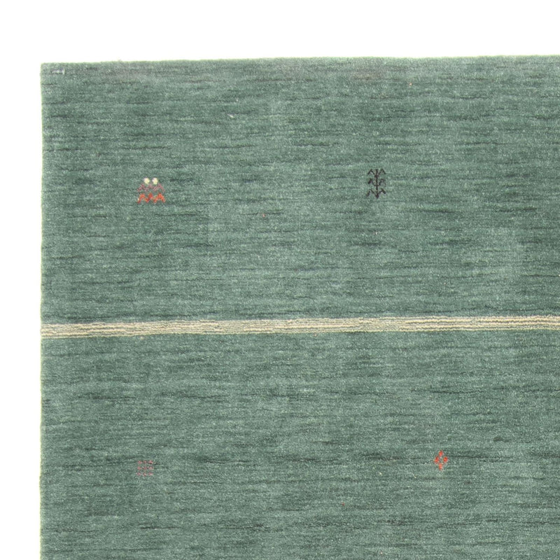 Tapis Gabbeh - Loribaft Softy - 250 x 200 cm - vert
