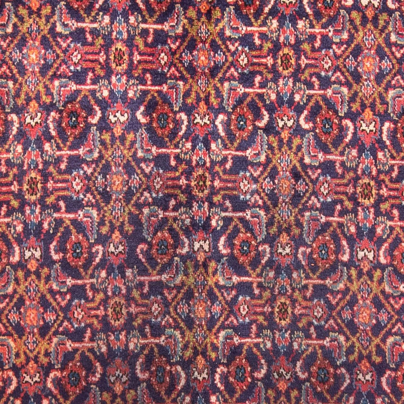 Tapis de couloir Tapis persan - Nomadic - 372 x 153 cm - bleu foncé