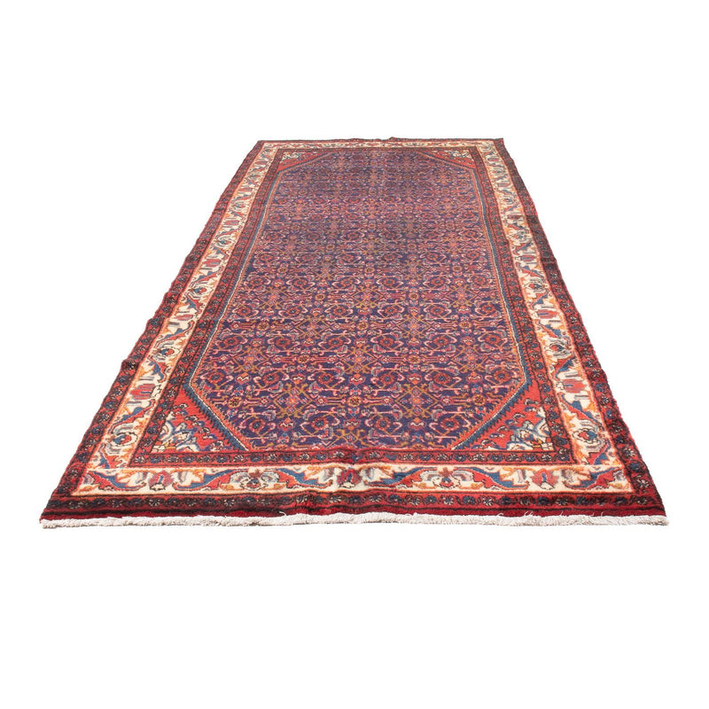 Tapis de couloir Tapis persan - Nomadic - 372 x 153 cm - bleu foncé