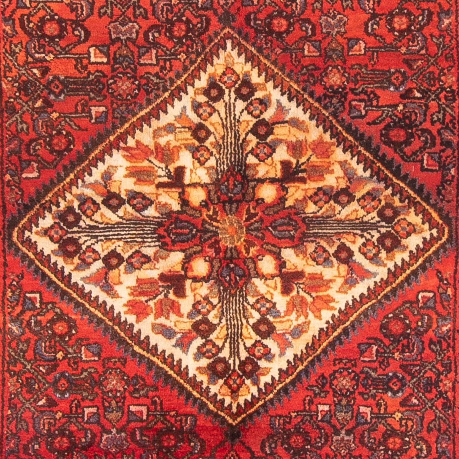 Tapis de couloir Tapis persan - Nomadic - 420 x 170 cm - orange