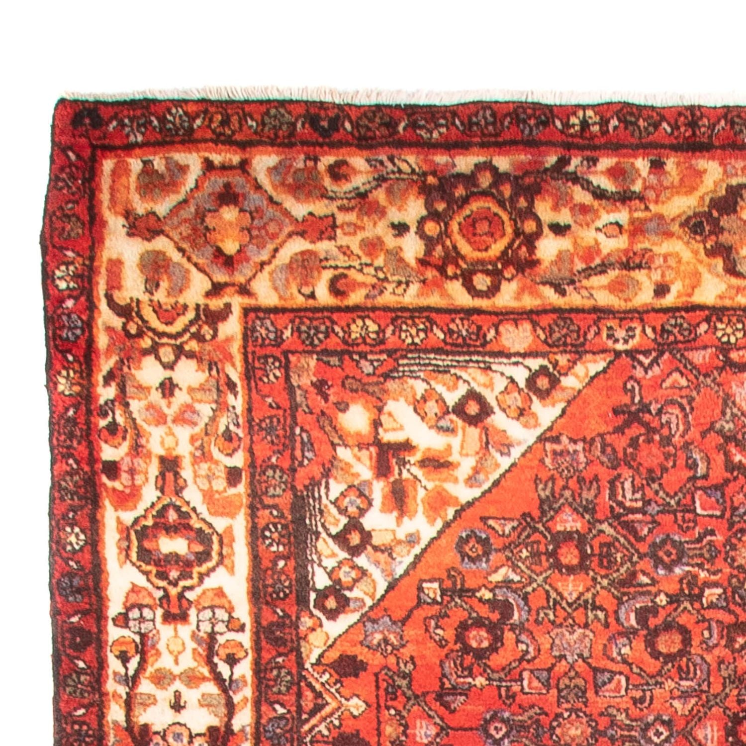Tapis de couloir Tapis persan - Nomadic - 420 x 170 cm - orange