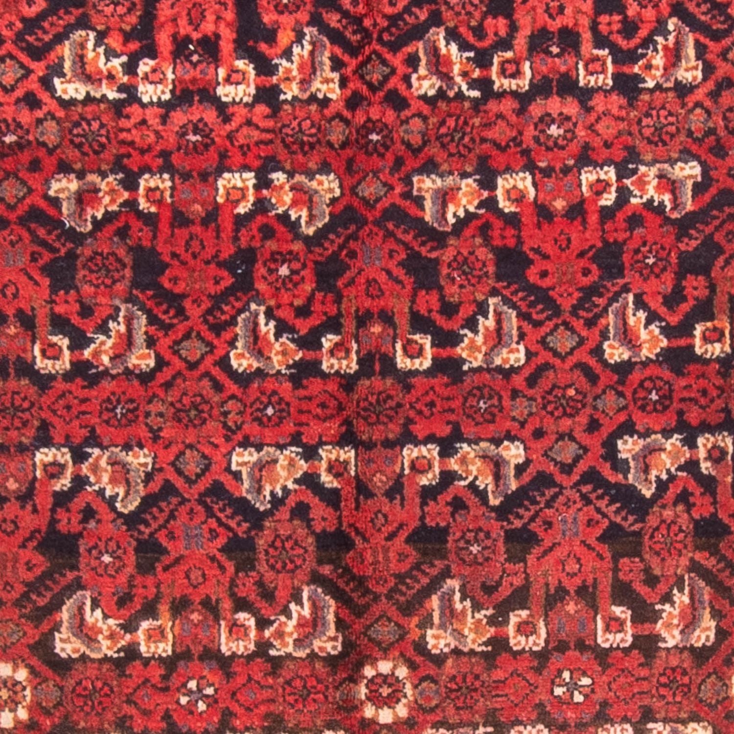 Tapis de couloir Tapis persan - Nomadic - 400 x 143 cm - multicolore