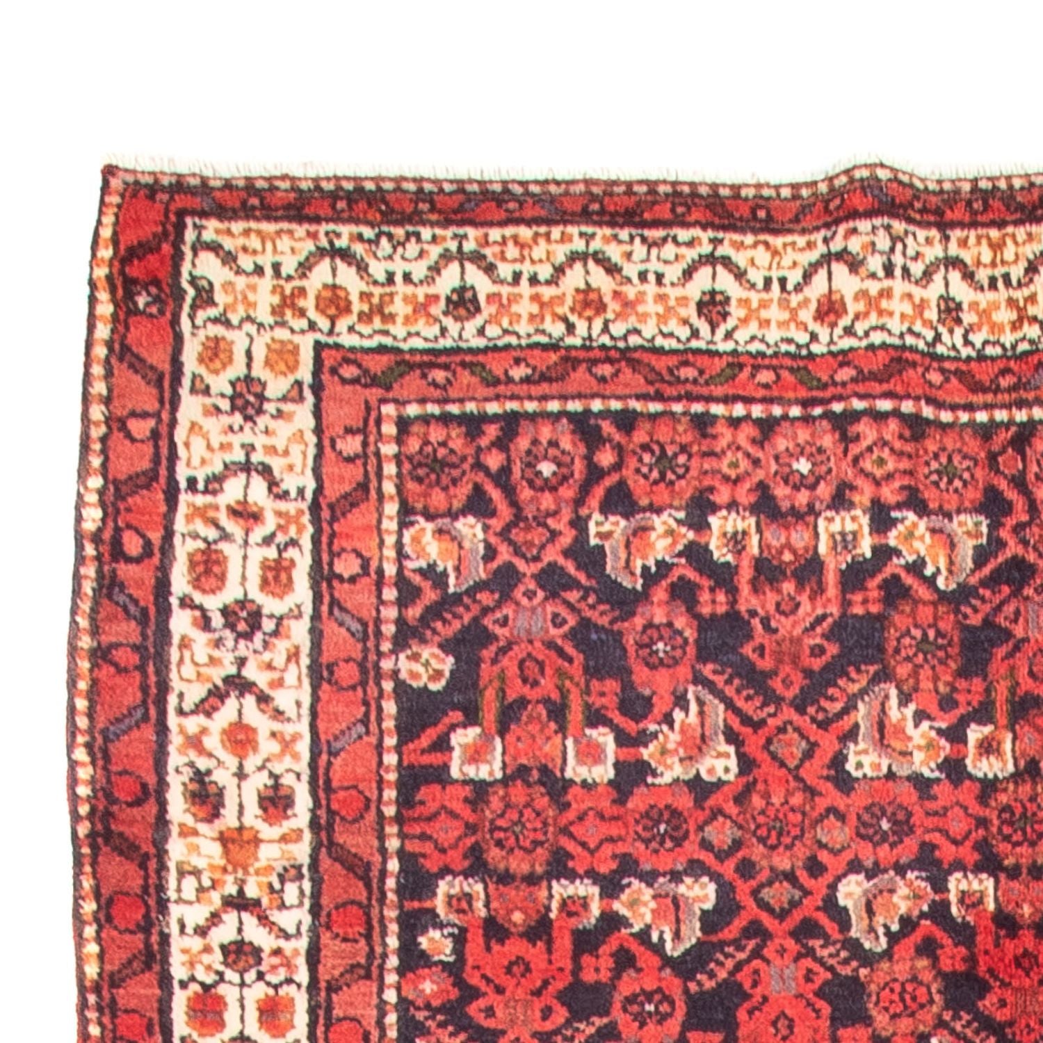 Tapis de couloir Tapis persan - Nomadic - 400 x 143 cm - multicolore