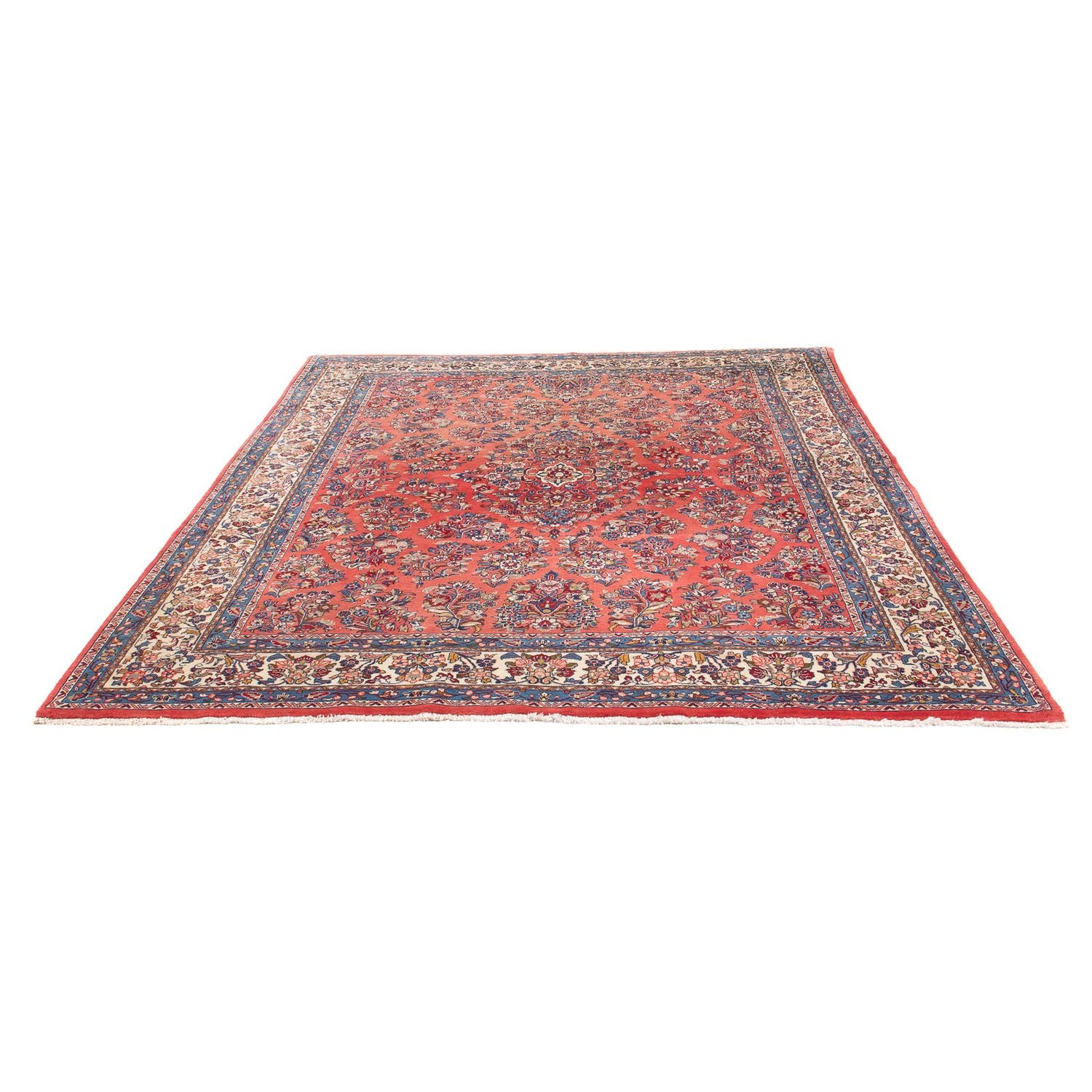 Tapis persan - Classique - 254 x 203 cm - saumon