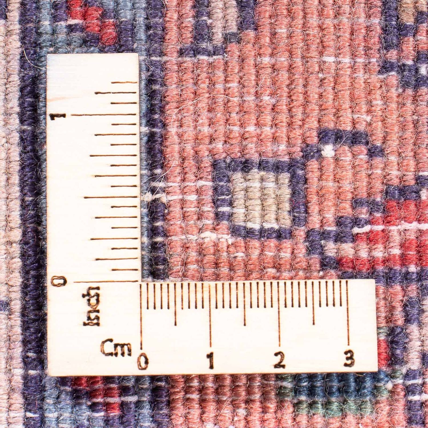 Tapis de couloir Tapis persan - Classique - 301 x 81 cm - saumon