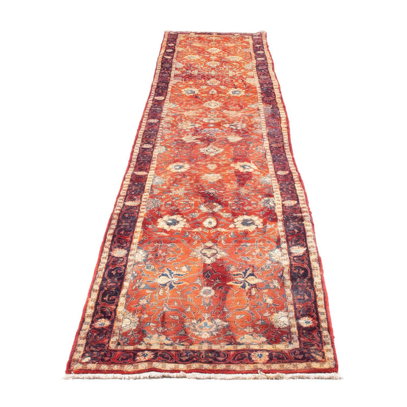 Tapis de couloir Tapis persan - Classique - 433 x 82 cm - rouge