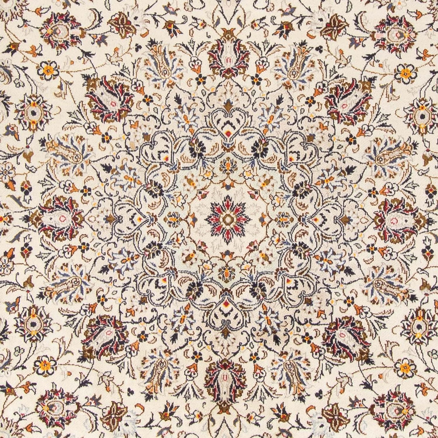 Tapis persan - Keshan - 398 x 295 cm - beige