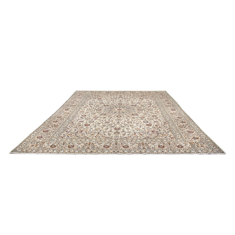 Tapis persan - Keshan - 398 x 295 cm - beige