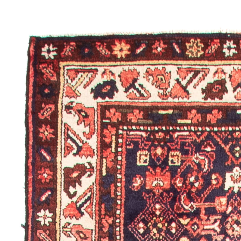 Tapis de couloir Tapis persan - Nomadic - 412 x 105 cm - bleu foncé