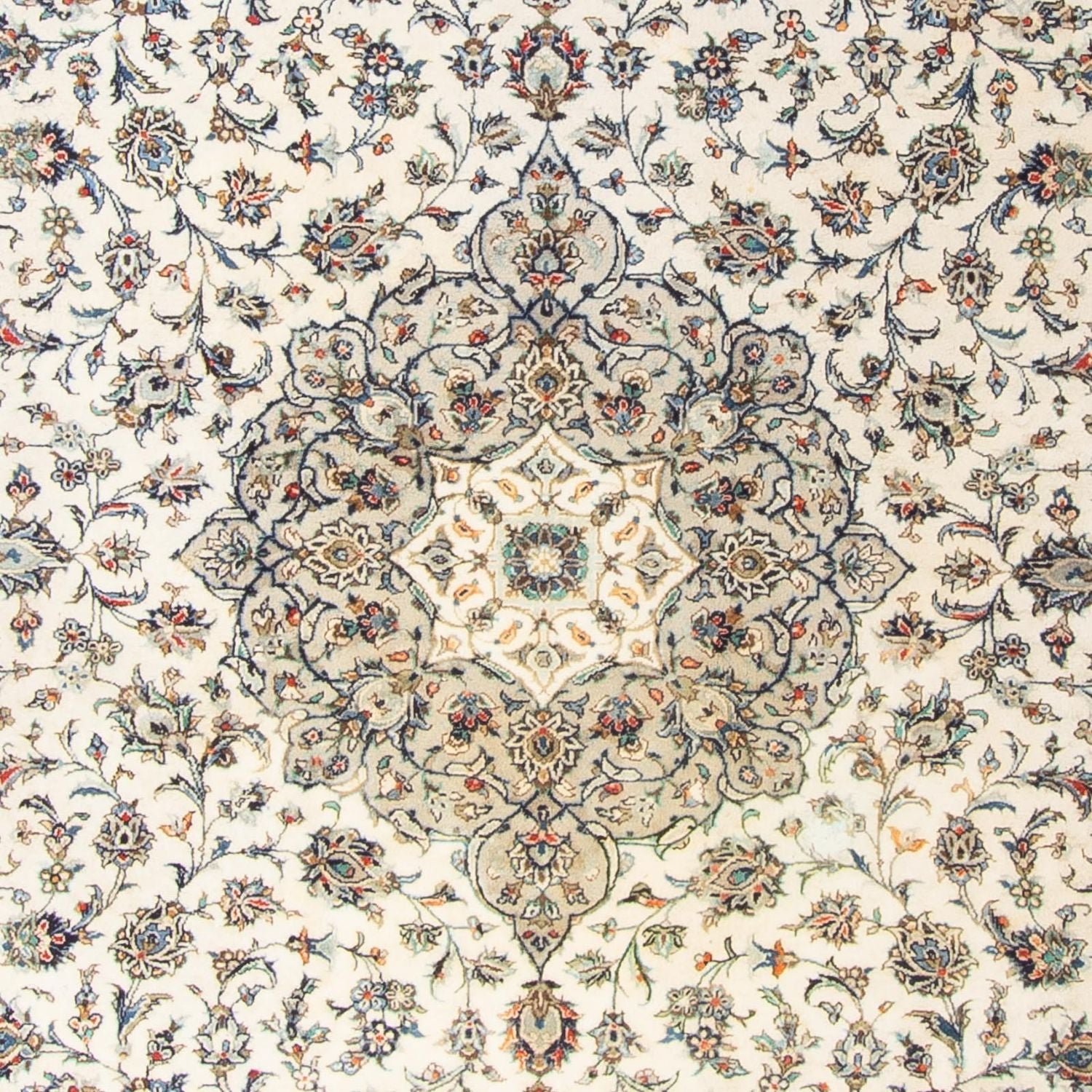 Tapis persan - Keshan - 356 x 250 cm - beige