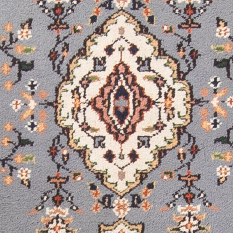 Tapis de couloir Tapis oriental - Indus - 400 x 80 cm - bleu clair