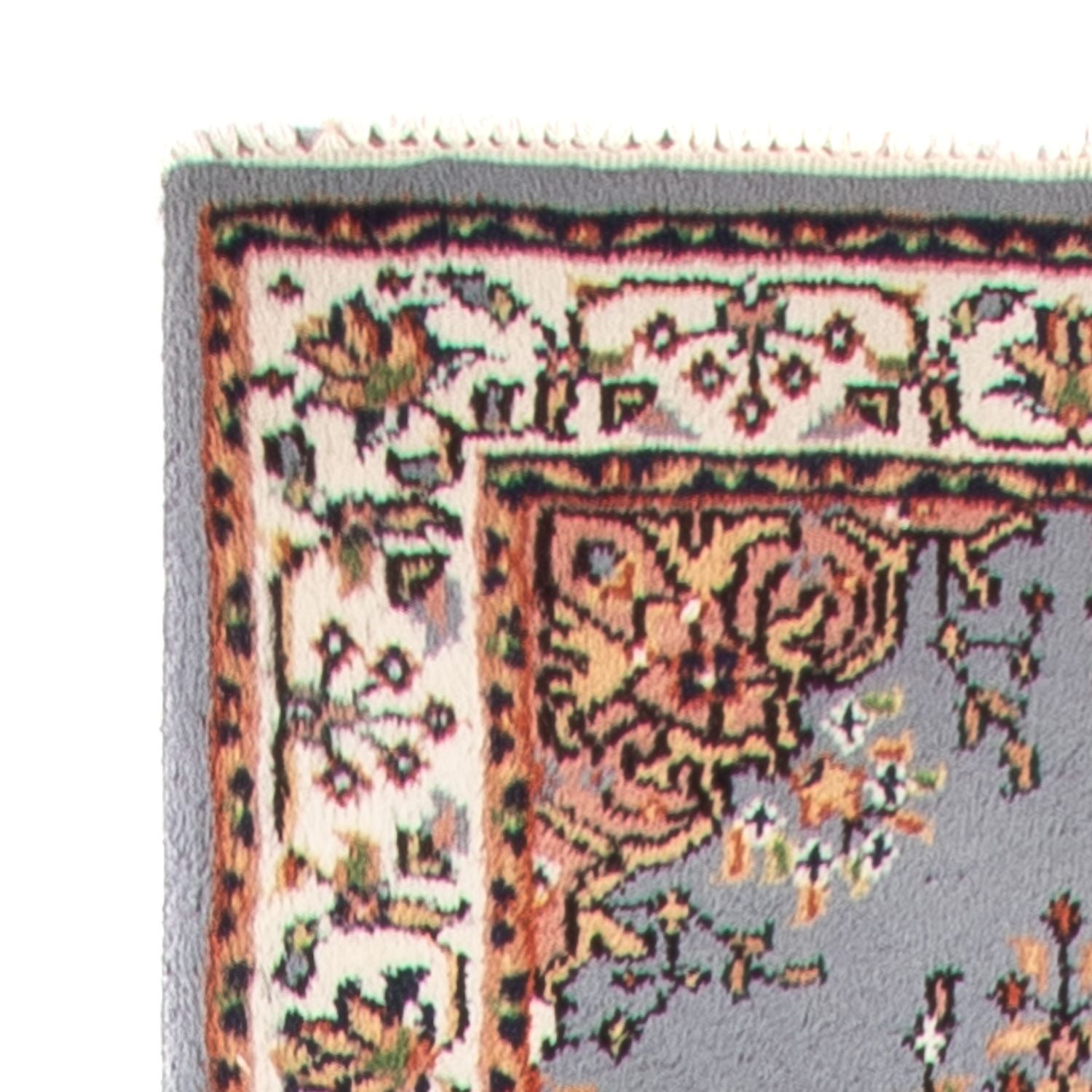 Tapis de couloir Tapis oriental - Indus - 400 x 80 cm - bleu clair