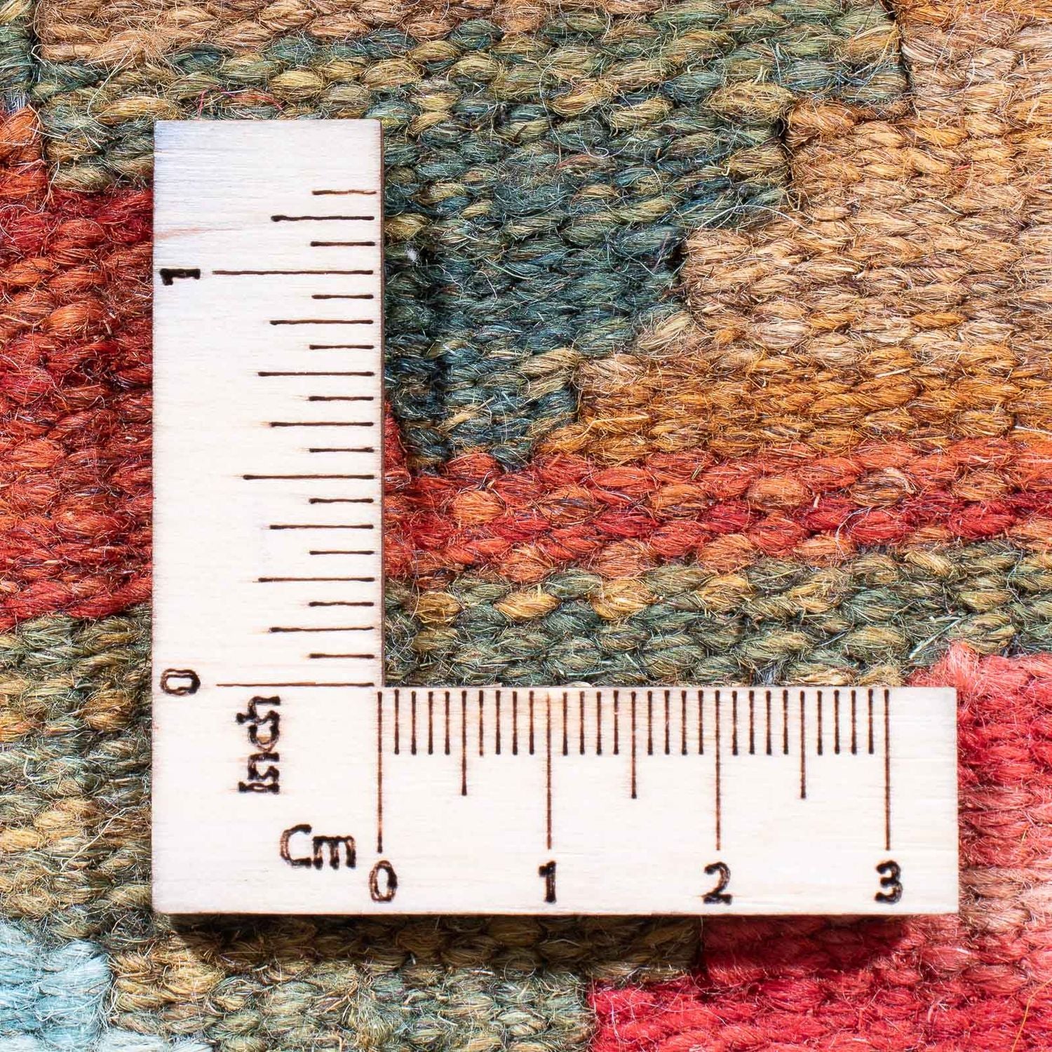 Tapis de couloir Tapis Kelim - Splash - 300 x 80 cm - multicolore