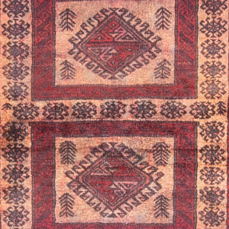 Läufer Belutsch - 202 x 101 cm - mehrfarbig